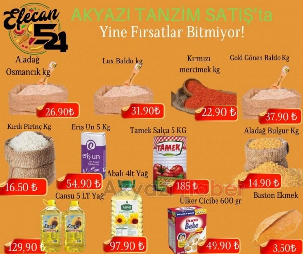 Aradığınız her şey Efecan Tanzim'de
