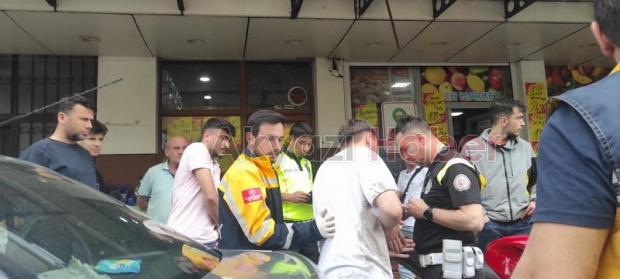 Akyazı Yenicamiide Kaza 1 Yaralı 