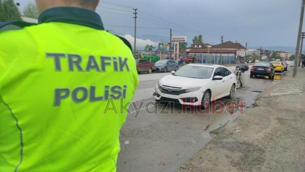 Ada Caddesi'nde Kaza 1 Yaralı