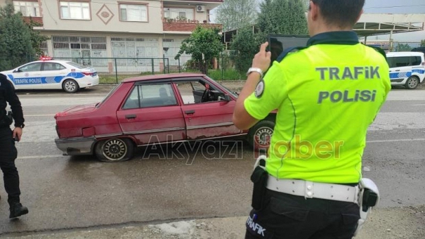 Ada Caddesi'nde Kaza Anı Kamerada 