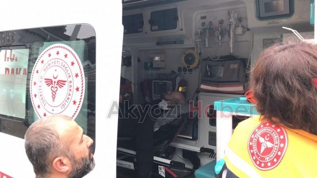 Şehit Furkan Çelik Caddesinde Kaza 1 Yaralı