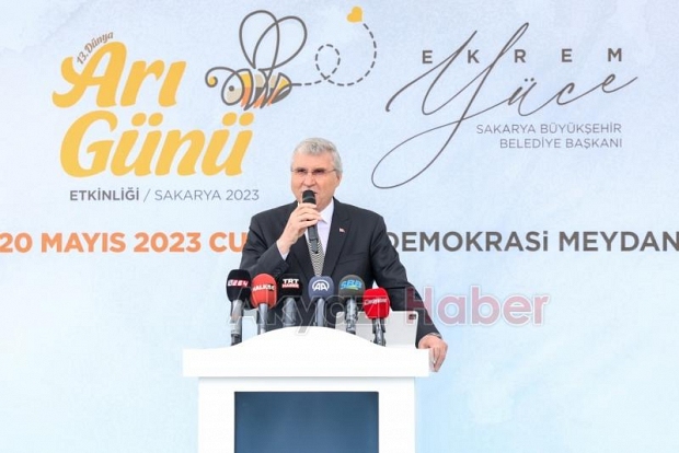 Başkan Yüce Dünya Arı Günü’nde konuştu