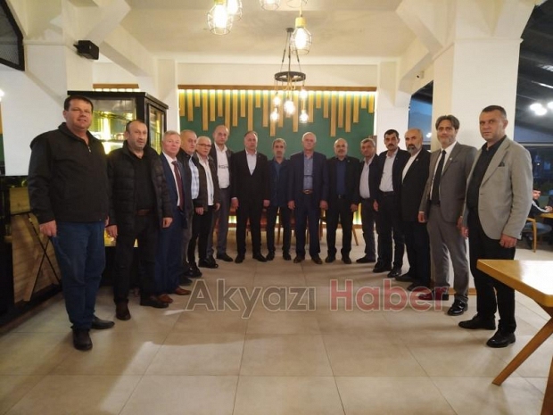 Akyazı'da STK'larla buluşup ikinci tur için destek istediler