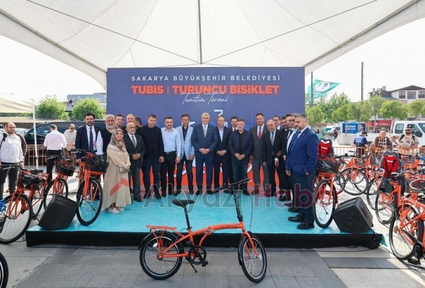 Sakarya Büyükşehir turuncu bisikletleri uygun fiyata kiralayacak