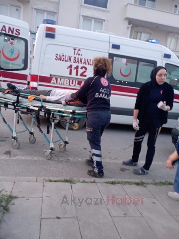 Parkta oynarken hastanelik oldu