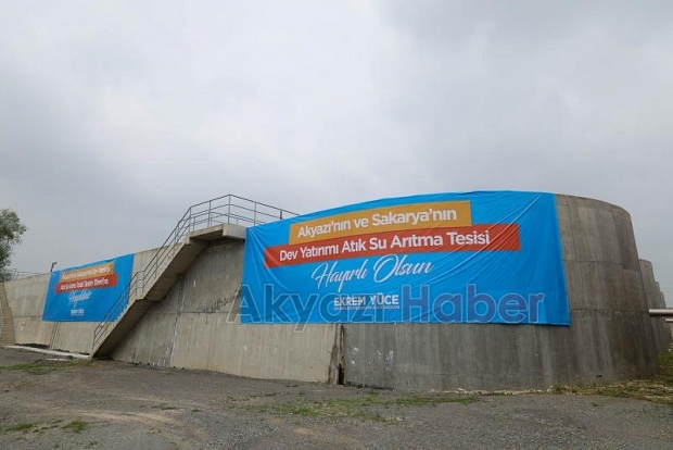 Akyazı Atıksu Arıtma Tesisi'nin lansmanında yeni müjde
