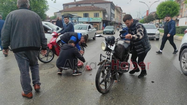Ada Caddesi'nde 2 Farklı Kaza