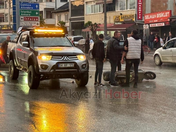Ada Caddesi'nde 2 Farklı Kaza