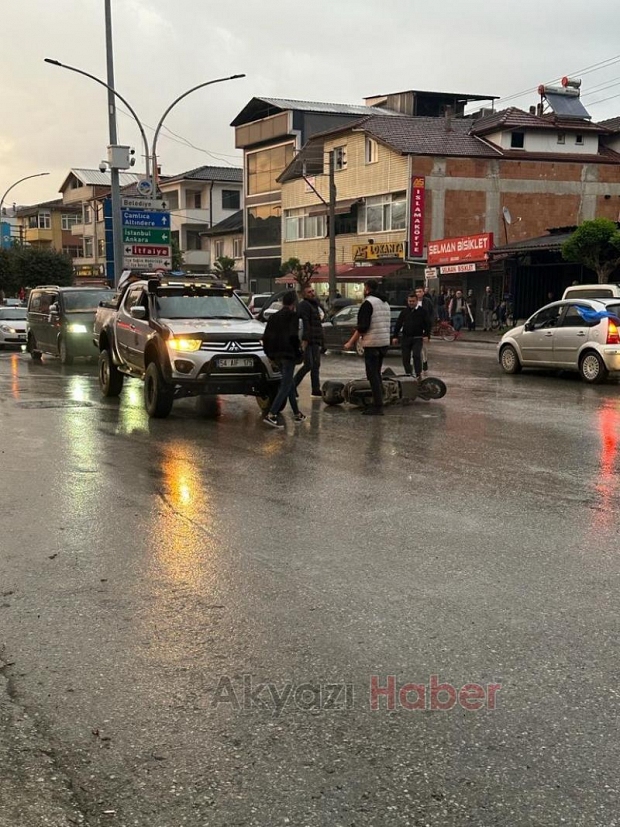 Ada Caddesi'nde 2 Farklı Kaza