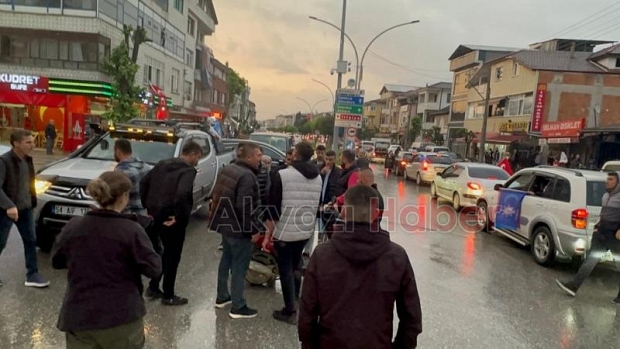 Ada Caddesi'nde 2 Farklı Kaza