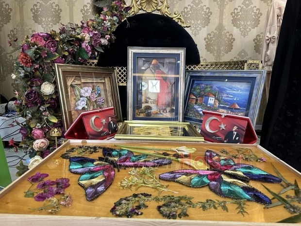 Karapürçek'te Hayat Boyu Öğrenme Haftası sergisi düzenlendi