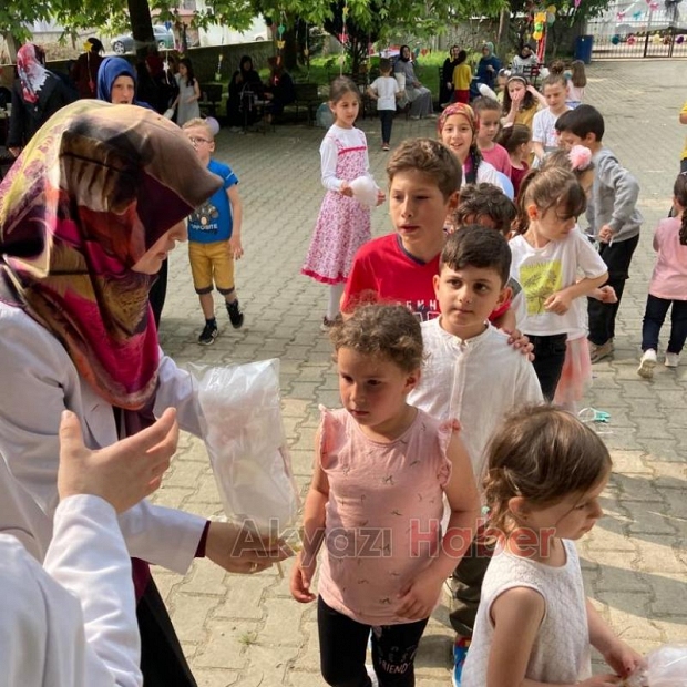 4-6 yaş  Kur’an kurslarında yıl sonu etkinliği