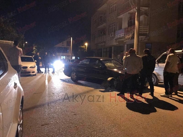 Ömercikler mahallesinde maddi hasarlı kaza 