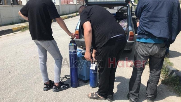 Fatih mahallesinde maddi hasarlı kaza