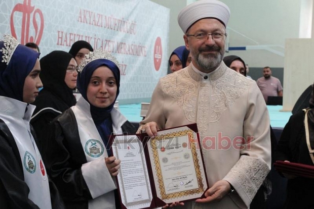 Diyanet İşleri Başkanı Akyazı'da