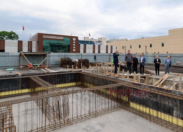 Büyükşehir’in yeni Tıp Merkezi’nin inşası hızla devam ediyor