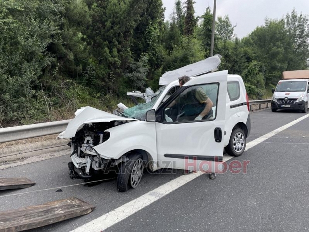 Dinlenme tesisine girmek isterken faciayı yaşadılar