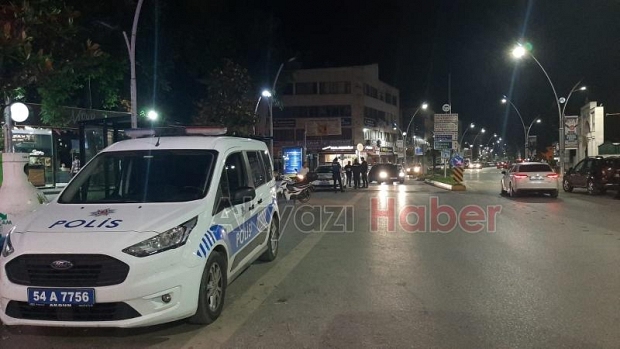Akyazı İlçe Emniyet Müdürlüğü ekiplerinden Motosiklet uygulaması
