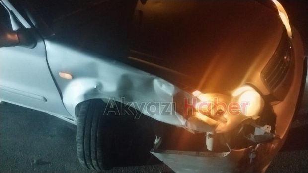 Ormanköy ışıklarında kaza