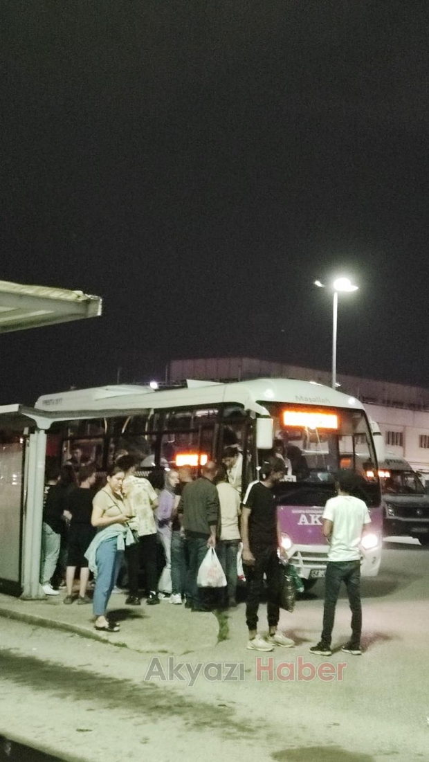 Arefe akşamı otobüs çilesi