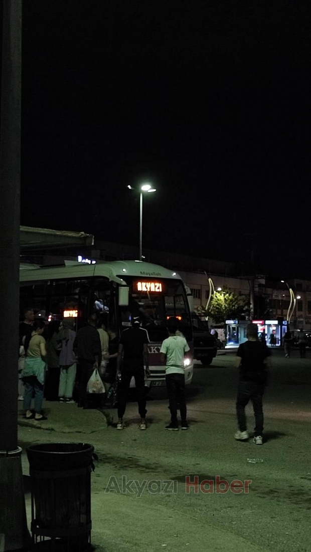Arefe akşamı otobüs çilesi