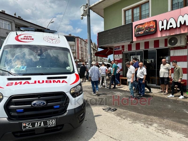 Kasksız sürücü bayram günü ölümden döndü