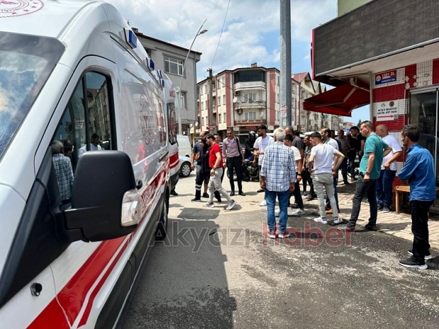 Kasksız sürücü bayram günü ölümden döndü