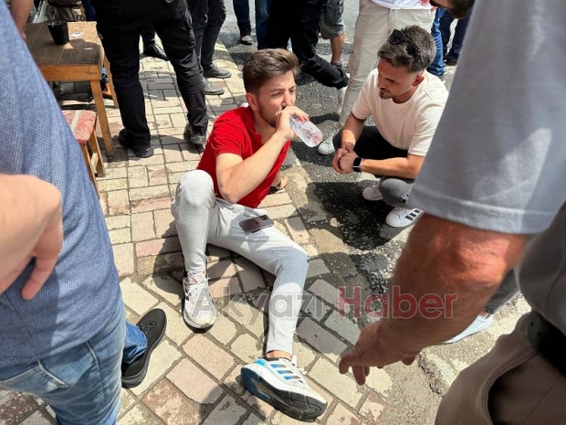 Kasksız sürücü bayram günü ölümden döndü