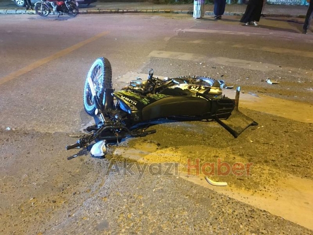 Drift atıp motosikletliye çarpıp kaçmıştı yakalandı