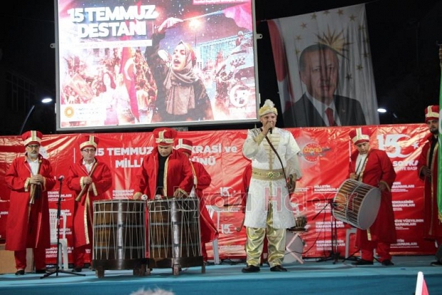 Akyazıda Demokrasi ve Milli Birlik Günü etkinliği