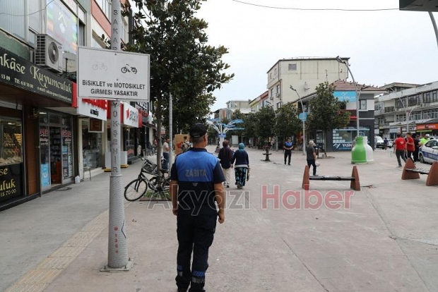 Akyazı’da motosiklet denetimi yapıldı