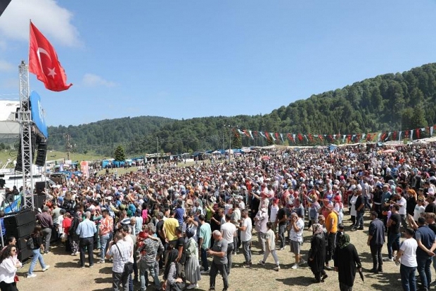 Acelle Yaylası şenlikleri sona erdi