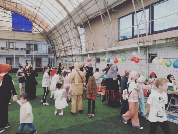 Kuran Kursu öğrencileri için şenlik