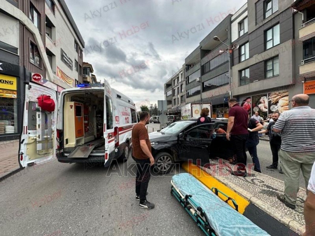 Direksiyon başında fenalaştı