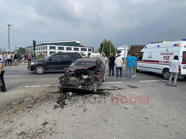 Akyazı'da kaza