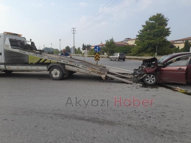 Akyazı'da kaza