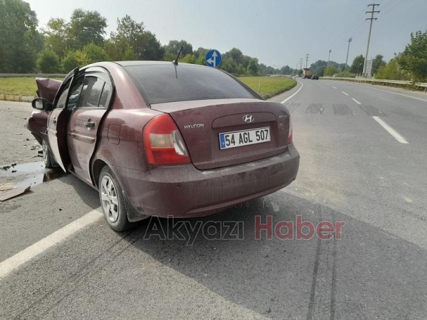Akyazı'da kaza