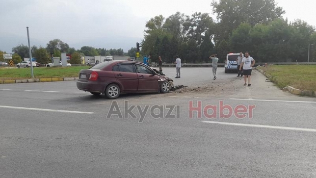 Akyazı'da kaza