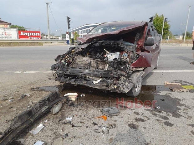 Akyazı'da kaza