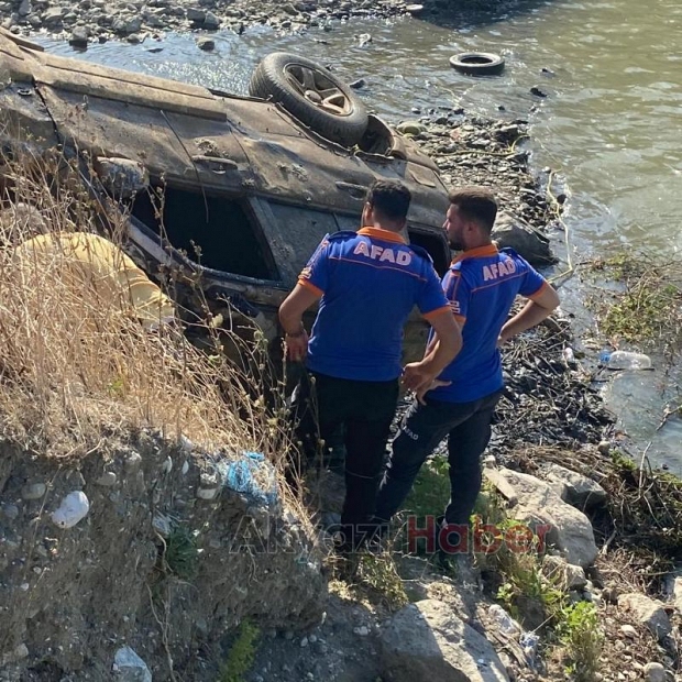 6 aydır kayıptı cesedi aracıyla birlikte nehirden çıktı