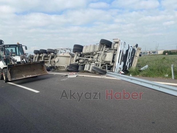 KMO Karaman çıkışında kaza