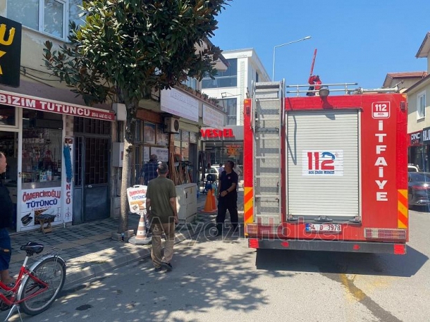Elektrik panosunda yangın çıktı