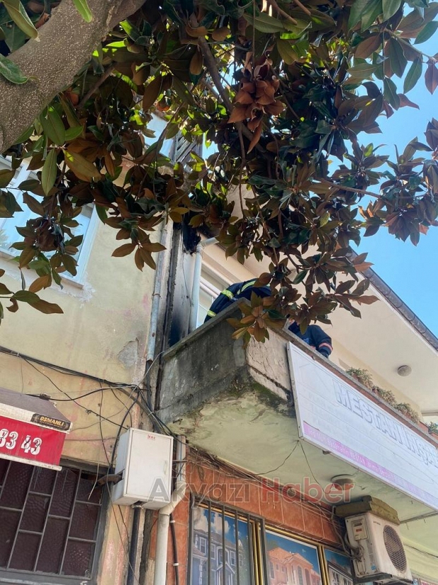 Elektrik panosunda yangın çıktı