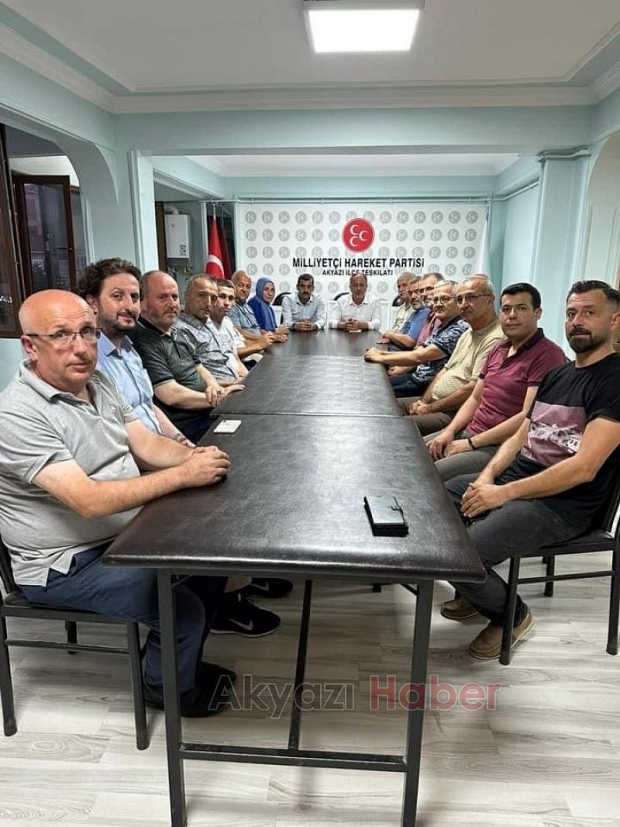 MHP ilçe Teşkilatı'nı ziyaret ettiler