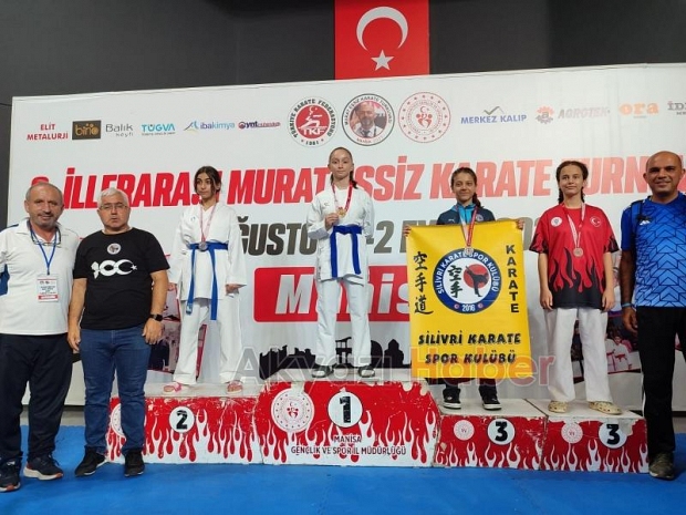 İllerarası Karate Turnuvasında 4 madalya