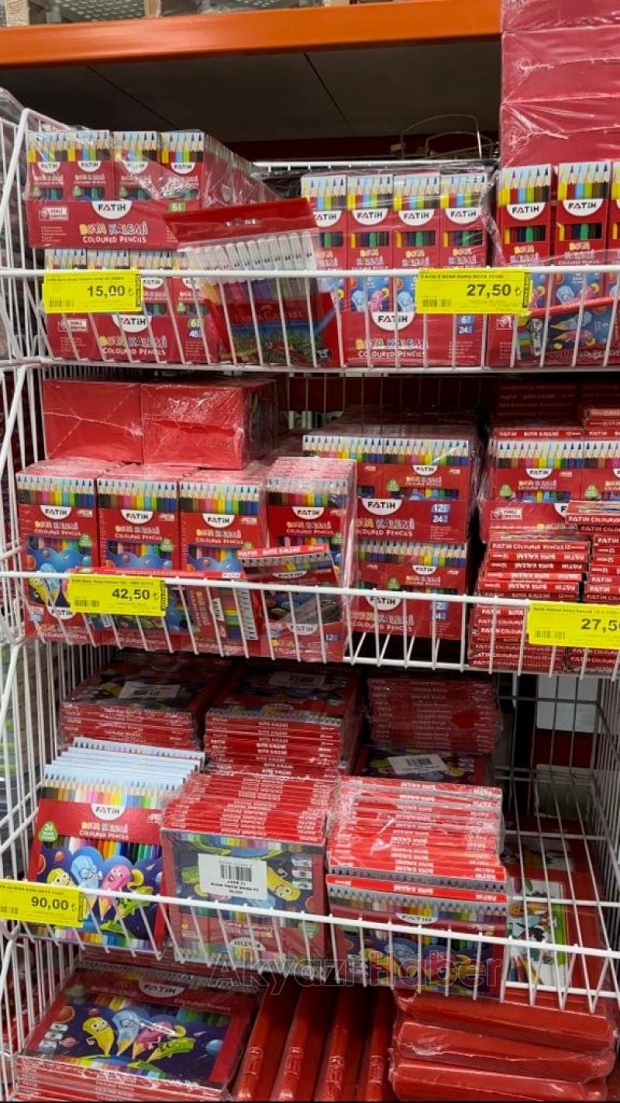 Tüm Kırtasiye Ürünleri Çarşı Pazarda 
