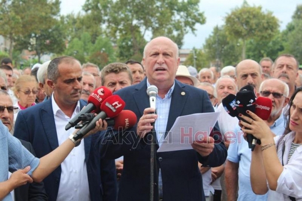 Sakaryalı çiftçilerden mısır fiyatı eylemi