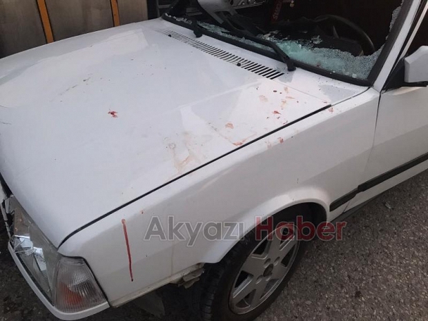 Akyazı'da kaza: 1 kişi yaralandı