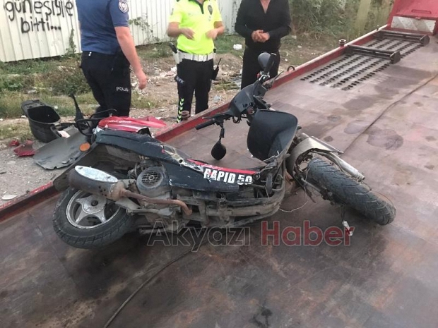 Akyazı'da kaza: 1 kişi yaralandı