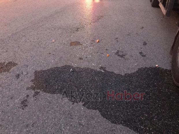 Akyazı'da kaza: 1 kişi yaralandı